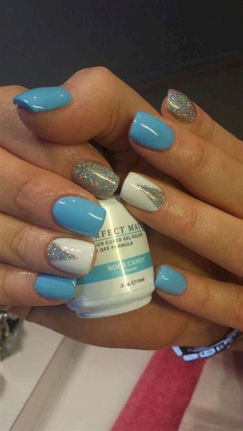 Check spelling or type a new query. 38 Baby Blue Nail Art With Glitter For Additional | Blue ...