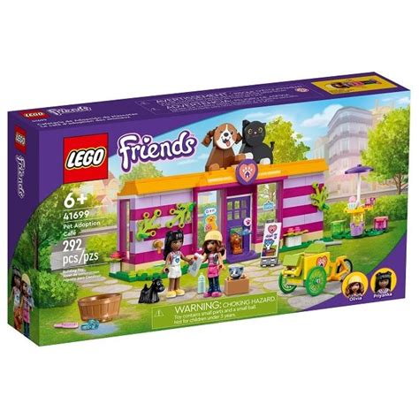 Lego Friends Pet Adoption Cafe Animal Rescue Set 41699