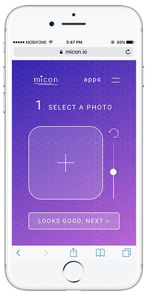 Create icon set in 30 seconds! micon - tạo app icon với hình ảnh bất kỳ