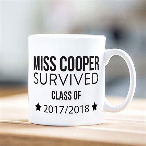 Personalised Teacher Gift Mugs By Able Labels | notonthehighstreet.com