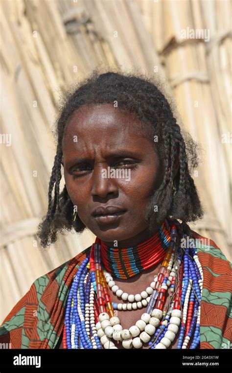 Ethiopia Southern Nations Region Southern Ethiopian Highlands Young Woman Of The Arbore Tribe