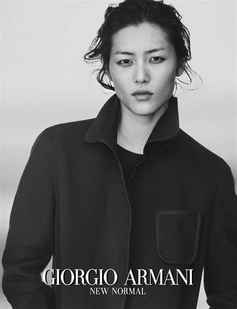 Asian Models Blog Ad Campaign Liu Wen For Giorgio Armani Fallwinter