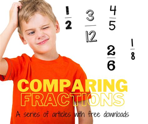 Comparing Fractions Like Numerators Or Denominators Math Coachs Corner