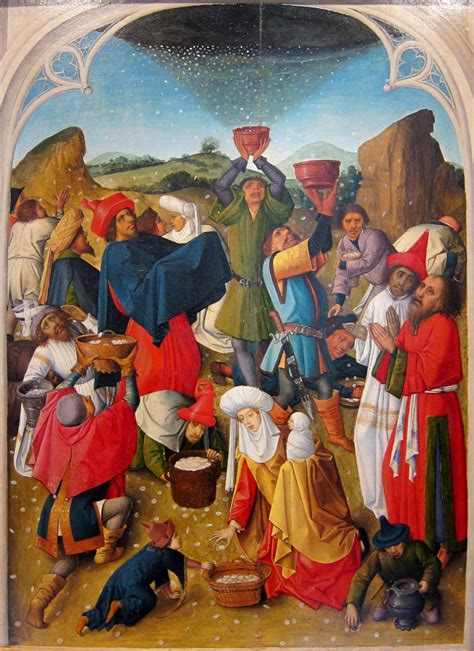 Master Of The Gathering Of The Manna The Gathering Of The Manna