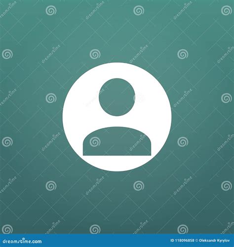 User Icon Human Person Symbol Avatar Login Sign Vector Illustration
