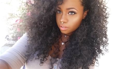 Outre Dominican Curly Half Wig Review Youtube