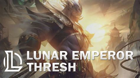 Lunar Emperor Thresh Skin Preview League Of Legends Youtube