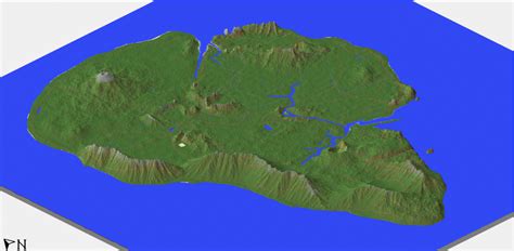 Isla Nublar Jurassic Park 1 4 Scale Minecraft Map