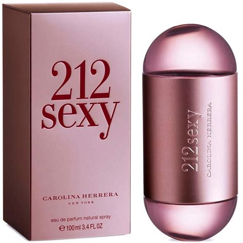 Perfume Carolina Herrera 212 Sexy Dama Eau De Parfum 100 Ml Bodega Aurrera En Línea