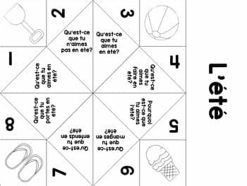 French cootie catchers / fortune tellers! by Primary ...