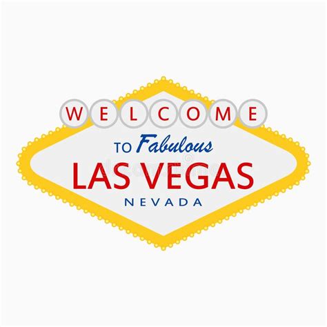 Las Vegas Sign Vector Stock Illustrations 3233 Las Vegas Sign Vector