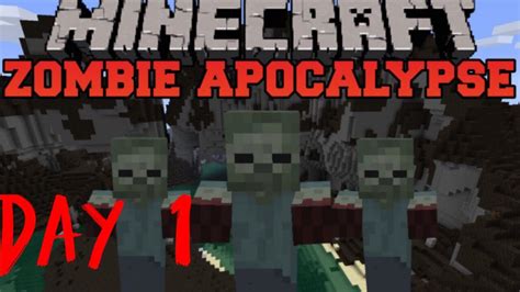 Minecraft Zombie Apocalypse Serverday 1 Paul And Harvey Youtube