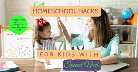 Easy Homeschool Hacks For Kids With Special Needs True North