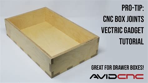 Easy Cnc Drawer Boxes Vectric Box And Dovetail Joint Gadget Youtube
