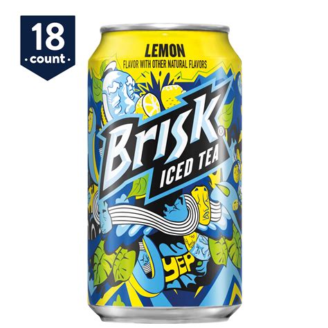 Brisk Iced Tea 12 Pack Lipton Brisk Tea Iced Pack Lemon Pk Oz Cans
