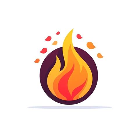 Premium Ai Image Flame Illustration