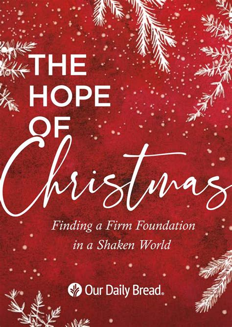 The Hope Of Christmas By Our Daily Bread Ministries Europe Issuu