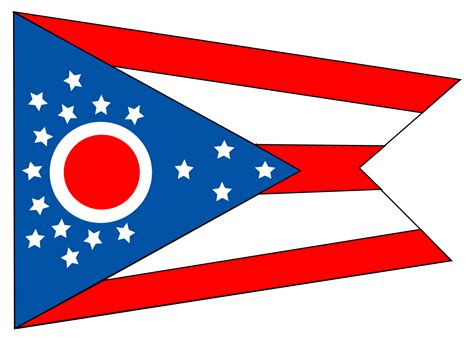 The ohio flag width is 1.6 times the height. Ohio 20clipart | Clipart Panda - Free Clipart Images