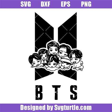 BTS Butter Svg Band Music Svg BTS Logo Svg Menber BTS