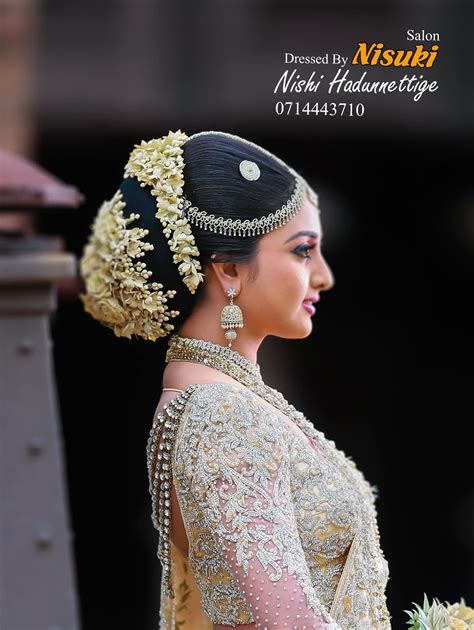 Wedding Hairstyles Sri Lanka Rustic Pinimesha Grero On Brides In 2019