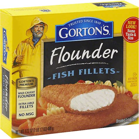 Gortons Founder Breaded Fish Fillets Fish And Seafood Edwards Food Giant