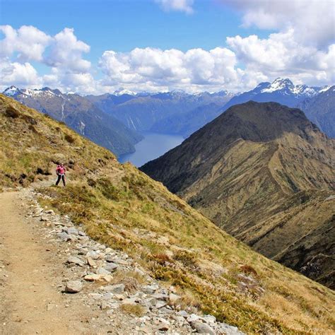 Best Mountain Scenery Hike Kepler Track Fiordland