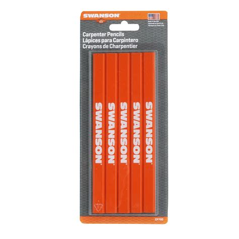 Carpenter Pencils 5 Pack Swanson Tool Company