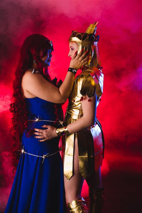 Queen Beryl And Sailor Galaxia Cosplay By Sekain On Deviantart