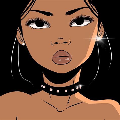 Pinterest Shycreemeredith💎 Dope Cartoon Art Black Girl Cartoon