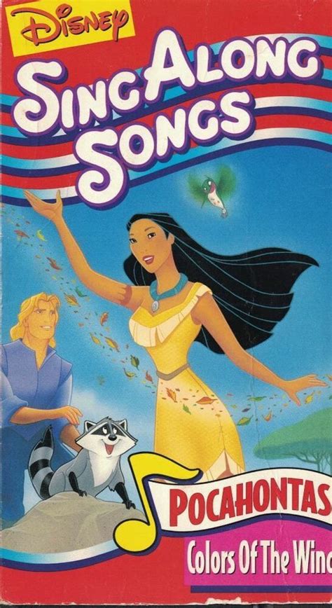 Disney S Sing Along Songs Pocahontas Colors Of The Wind Vhs Video My Xxx Hot Girl
