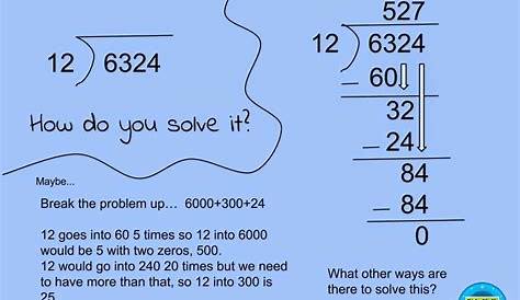 long division grade 5 step by step