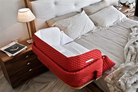The Culla Belly Co Sleeper Attaches Onto Beds For Easy Access