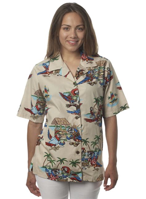 Womens Hawaiian Shirts Hawaiian Flames And Western Shirts