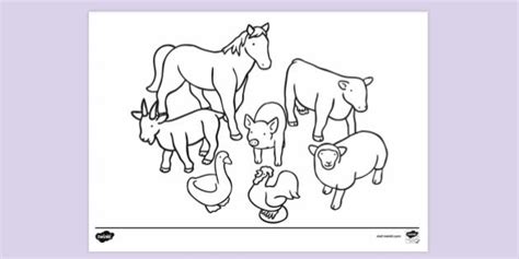 83 Coloring Pages Domestic Animals Hd Coloring Pages Printable