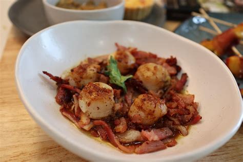 Homemade Caramelised Bacon With Seared Scallops Caramelized Bacon Hot Sex Picture