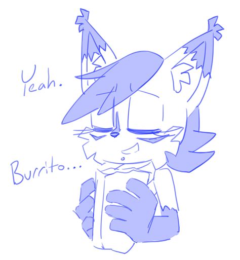 semi frequent sonic facts on twitter rt lilblucat doodle of nicole eating a burrito for