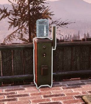 Vintage Water Cooler Price Valuations For Fallout 76 Items At