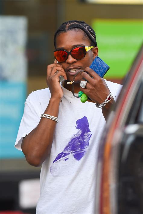 Asap Rocky Is All About Sporty Princess Anne Sunglasses Right Now British Gq