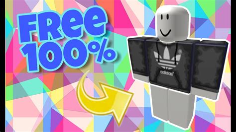 ROBLOX How To Get The Black Adidas Shirt For Free ROBLOX YouTube