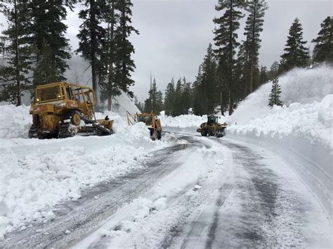 Tioga Pass Set To Open This Week Latest Opening In Decades