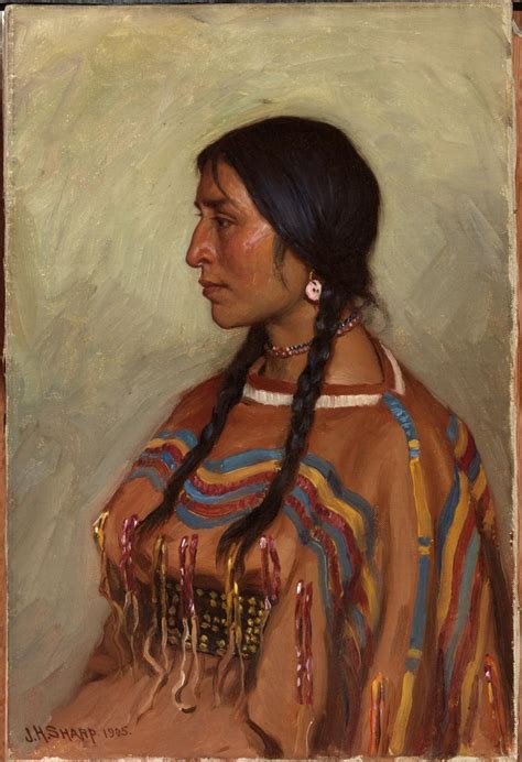 Blackfoot Indian Girl Smithsonian American Art Museum
