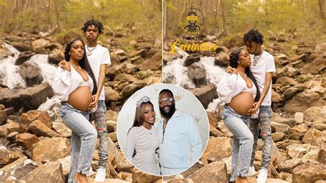 Rick Ross Daughter Toie Does Preggo Outdoor Photoshoot With Bf Lil Poppa 👶 Youtube