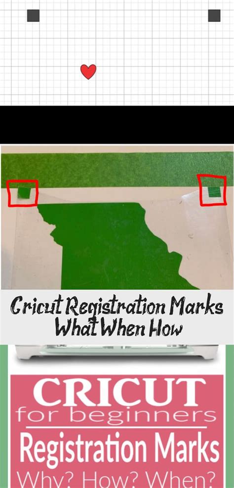 Cricut Registration Marks What When How Deas Cricut How To