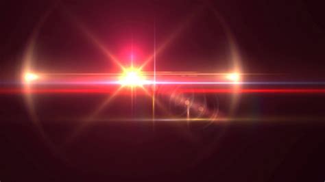 Red Lens Flare Free Overlay Stock Footage Youtube