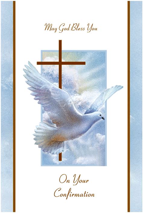 Confirmation Religious Cards Cf65 Pack Of 12 2 Designs