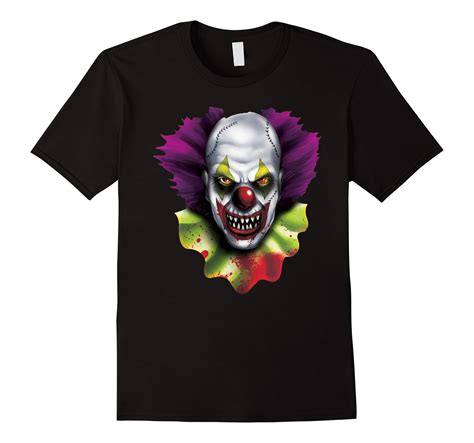 Scary Evil Clown Custom T Shirt Art Artvinatee