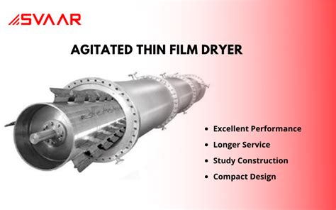 Working Principle Of Agitated Thin Film Dryers