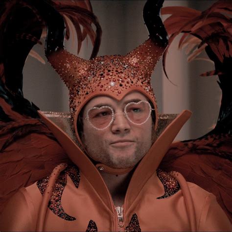 Taron Egerton Rocketman Movie Taron Egerton Elton John Costume