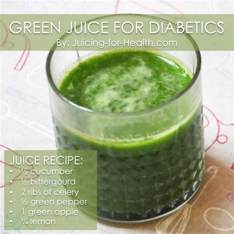 Juice Recipe For Lowering Blood Sugar Levels And Managing Diabetes