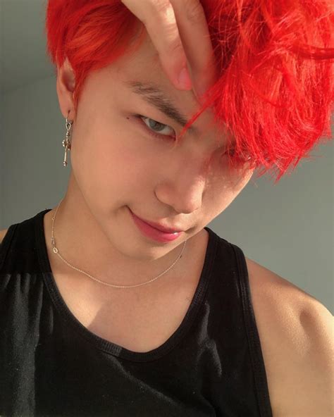 Pin By Beom Eun On ⿻ꦿ Ulzzang༉‧₊ Red Hair Boy Cute Korean Boys Boy